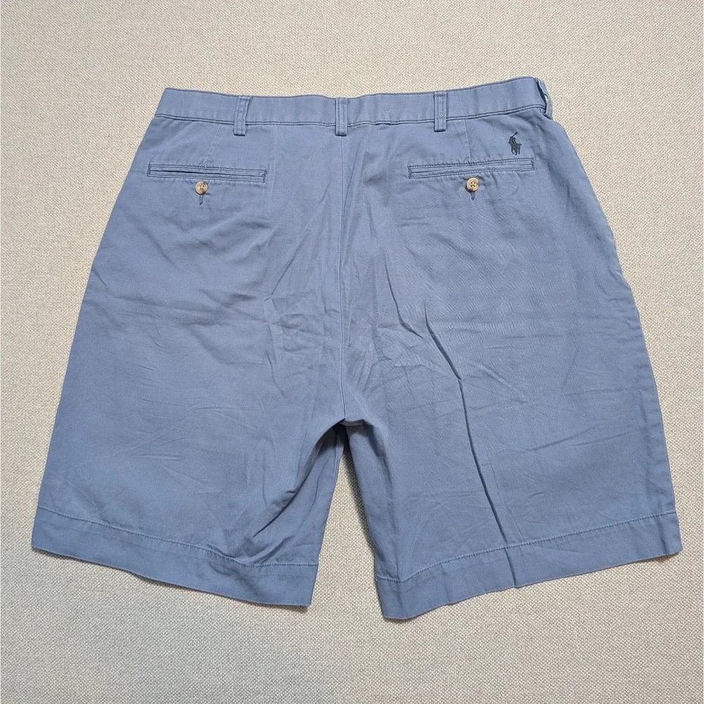 Polo Ralph Lauren Men's 36 Blue Prospect Chino Shorts Cotton Pony Summer Prep